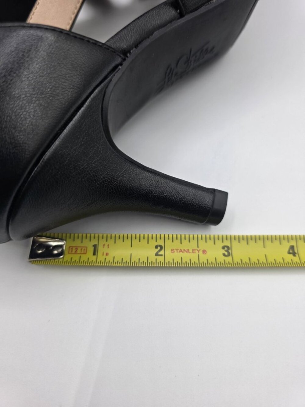 LifeStride Soft System Black Kitten Heels With Buckle Strap Size 8M, 2.5” Heel - Picture 9 of 9